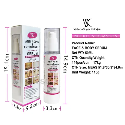 Organic Whitening Face Serum: Anti-Wrinkle, Antioxidant, Firming Skin Care