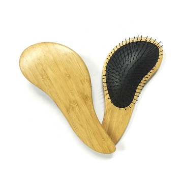 New Natural Bamboo Hair Brush: Detangling with an Elegant Shape