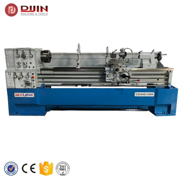 Big Bore 82mm Conventional Gap Bed Lathe Machine - Heavy Bench Lathe for Metal Working