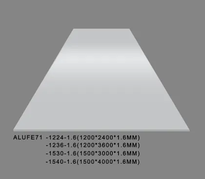 Glossy Smokey Grey Aluminum Sheet Plate 1.6mm