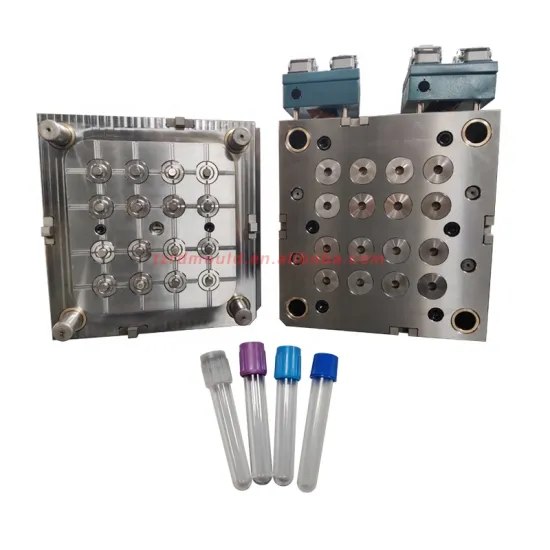 High Quality Hot Runner Multi-Cavity Plastic Cap Injection Mold with Test Tube Mould