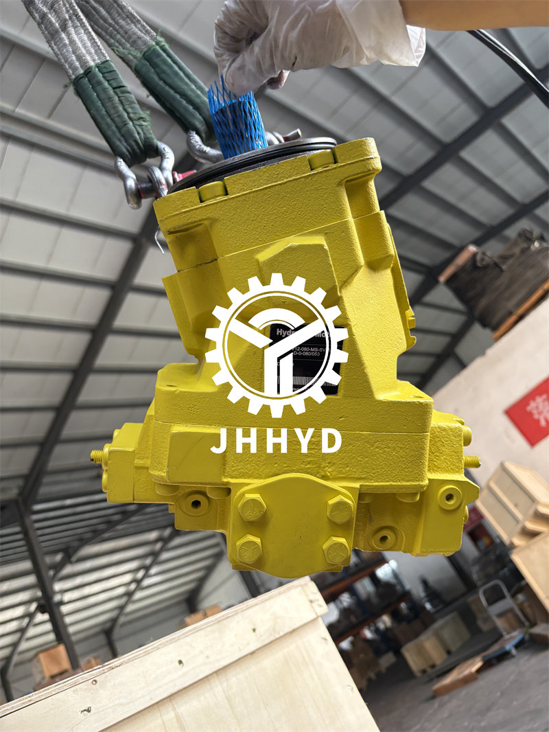 V12-080-MS-SV bent axis hydraulic motor close up