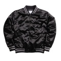 Hög kvalitet satin Varsity Jacka Herr grossist Custom