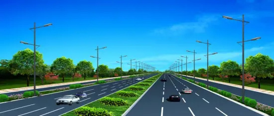 6M Lighting Pole for High Way