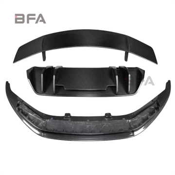 Audi R8 V10 Carbon Fiber Body Kit: Front Lip, Diffuser, Spoiler, Rear Lip