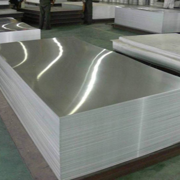 Aluminium plate for train