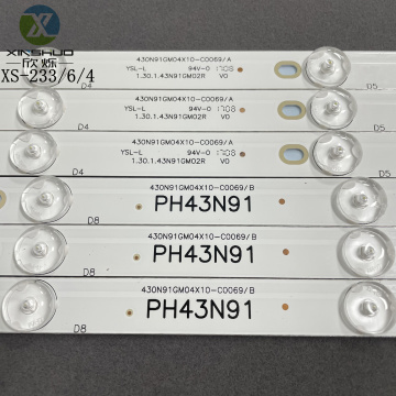 Philco PH43N91 LED Bar Light Kit Leds Mover 430N91GM04X10-C0069/A/B: Replacement and Upgrade Solutions