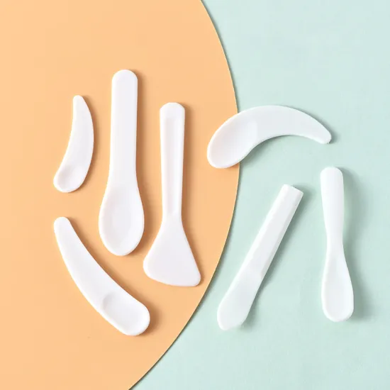 Custom Plastic Mini White Applicators for Skin Care and Cosmetics