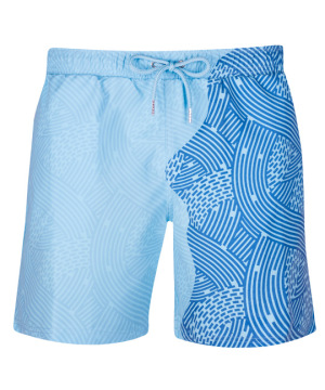 EU große temperaturempfindliche Verfärbungs-Schwimmshorts für Männer