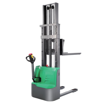 Electric Walkie Stacker for Small Warehouses and Markets with Small Turning Radius