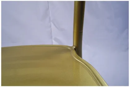 Gold Tiffany Dinner Metal Steel Chiavari Chairs