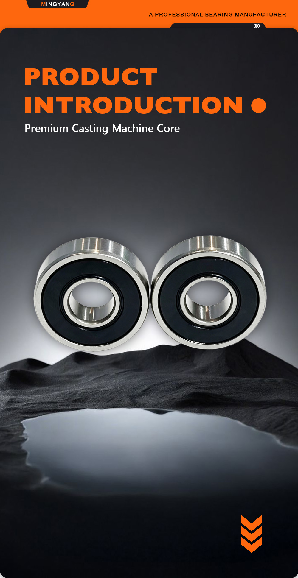6000 2RS Low‑Noise Small Rolling Bearing x