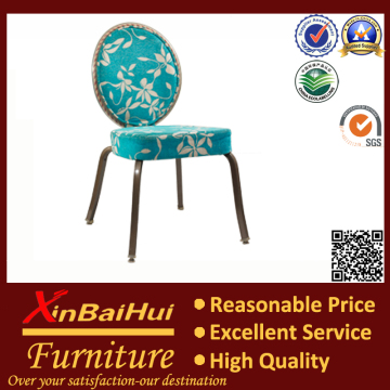 Modern Metal BH-YB8130 green fabric round back shake back banquet chair