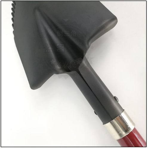 New product Russia Agricultural Shovel with Square Blade and Comfortable D-Grip A Fiberglass Handle