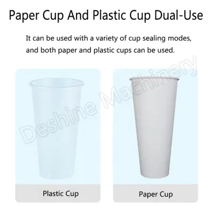 Commercial Juice Plastic Cup Sealing Machine | Milk Tea Sealing Machine