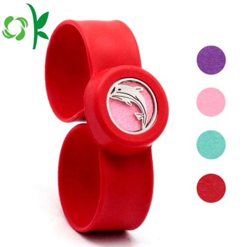 Promotion Scented Watch Strip Silicone Slap Bracelet