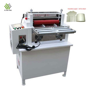 Servo motor controlled automatic sticker cutting machine