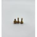 CNC Turning Milling Hardware M4 Screw Copper Parts
