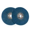 Blue Z-shaped cloth wheel