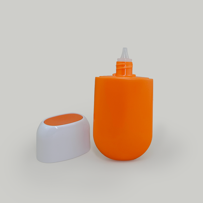 Empty 50g PP sunscreen bottle sunscreen packaging
