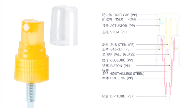 fine mist sprayer drawing
