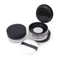 Empty Plastic Mini Makeup Loose Powder Box Cosmetic