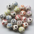 Top Selling 10mm Colorful Round Bubble Imitation Swarovski Beads