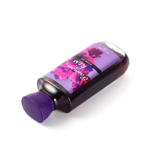 Shower gel body wash cosmetic tube packaging