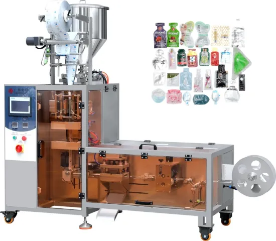 Automatic Heyi Sachet Packaging Machine for Irregular Shaped Cosmetic Skin Products