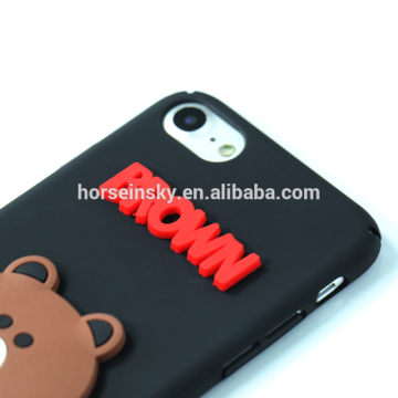 original cute pvc back case phone accessories mobile case