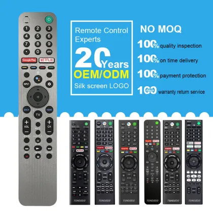 Replacement RMF-TX600U TV Voice Remote Control for Sony LCD LED Bravia OLED UHD 4K Ultra HD XBR Series