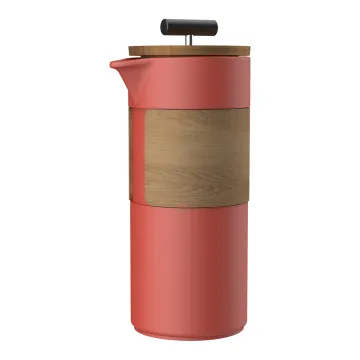 DHPO Custom Wholesale Luxury Press On Nails French Tip Ceramic Coffee Pot Maker with Plunger French Press