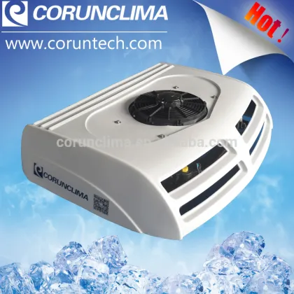 Rooftop mounted electric truck air conditioner