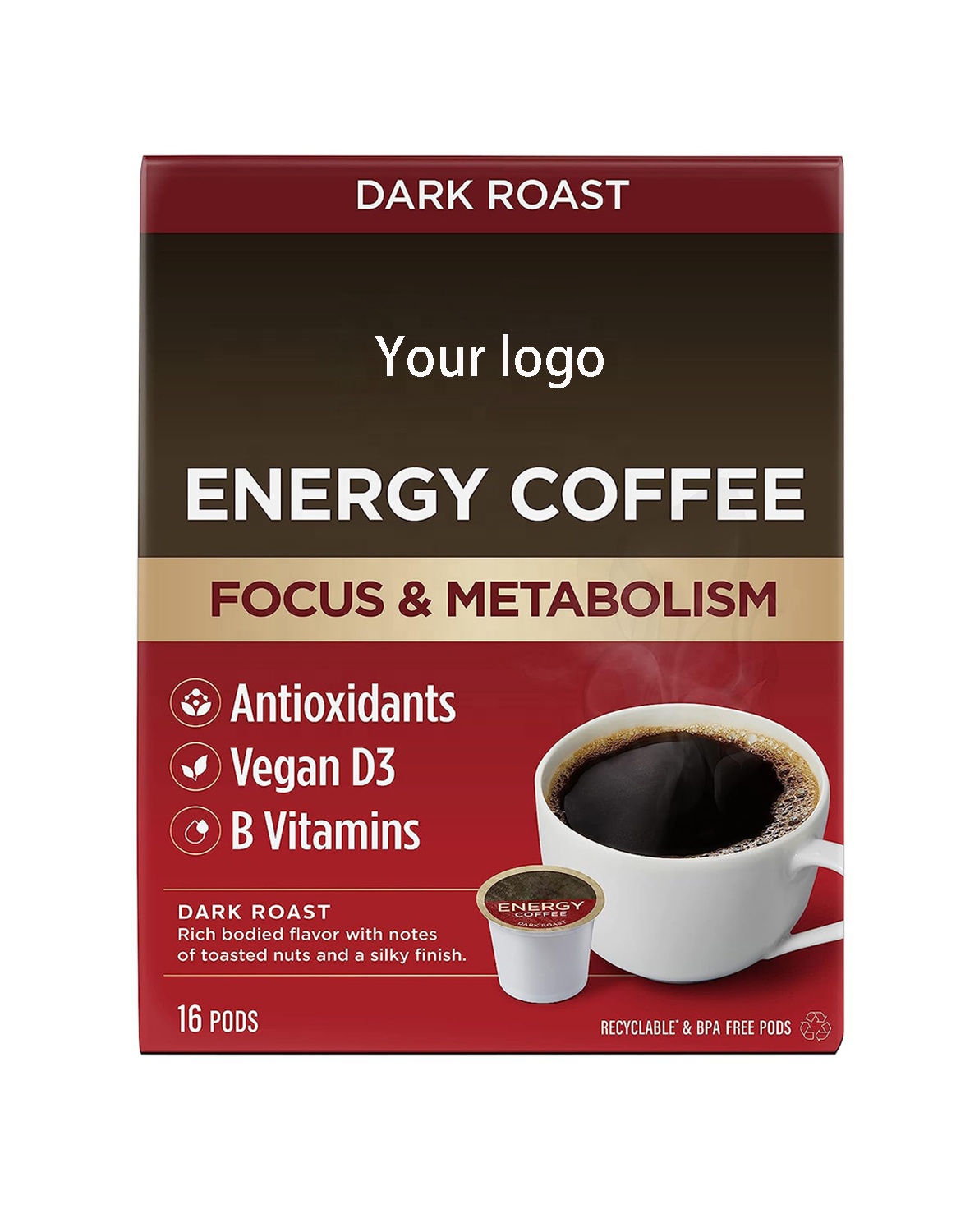 Weight Loss Metabolism support Slimming Skinny Coffee