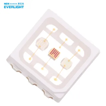 High Thermal Conductivity and Light Transmittance 1.5W RGB 5050 SMD LED with Stable Quality