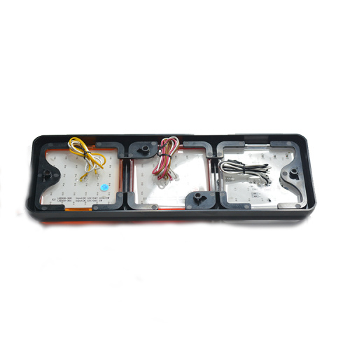 પૂંછડીનો દીવો સફેદ લાલ પીળો સૂચક રીઅર પૂંછડી લાઇટ રિવર્સિંગ બ્રેક ટર્ન સિગ્નલ એલઇડી ટ્રક