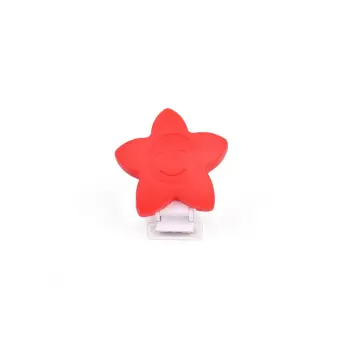 Silicone Teether Clip Baby Pacifier Holder