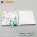 ซ็อกเก็ตใยแก้วนำแสง Abs 2 พอร์ตไฟเบอร์ออปติกไฟเบอร์หน้าจอซ็อกเก็ต