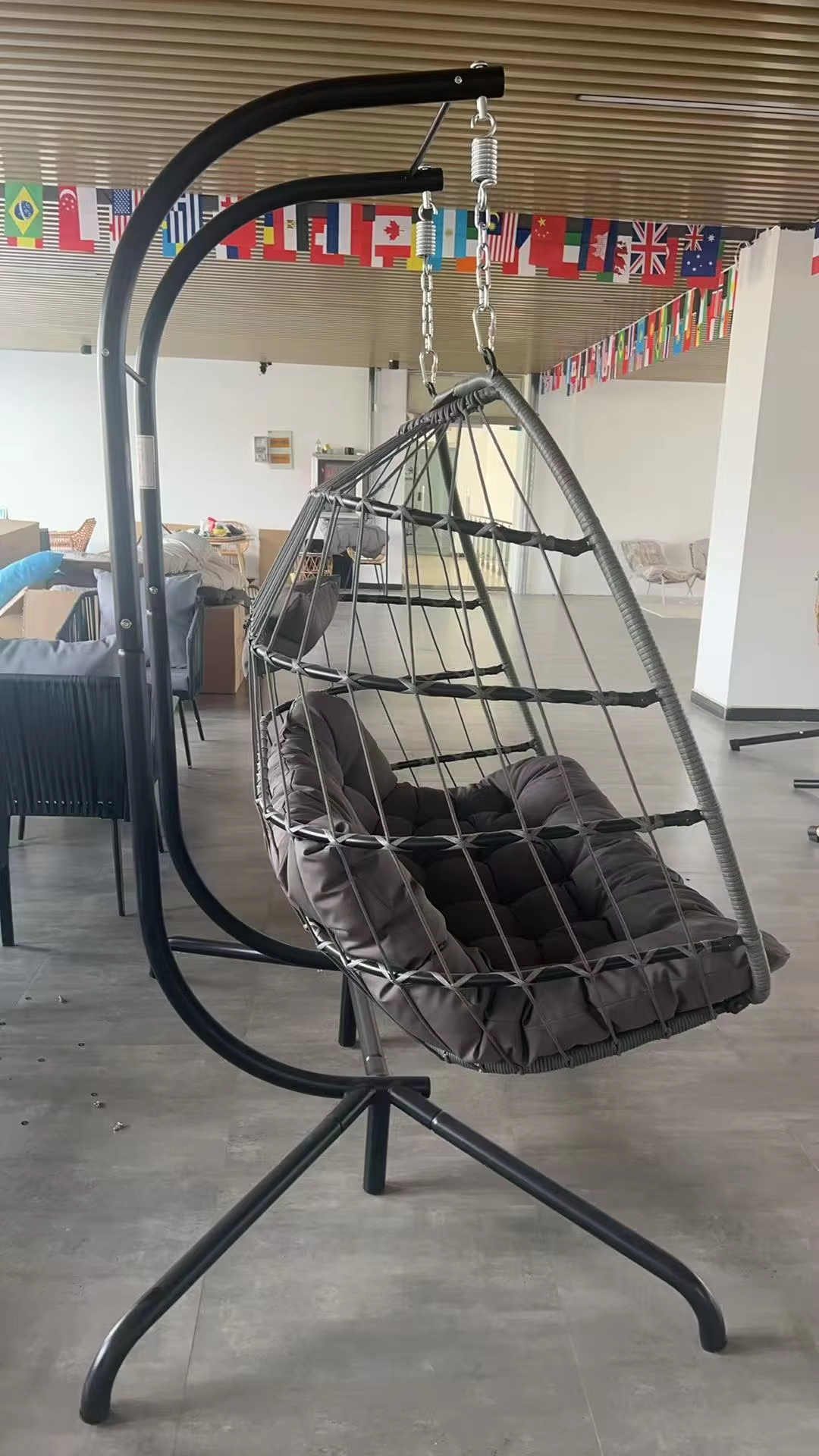 egg chair for garden