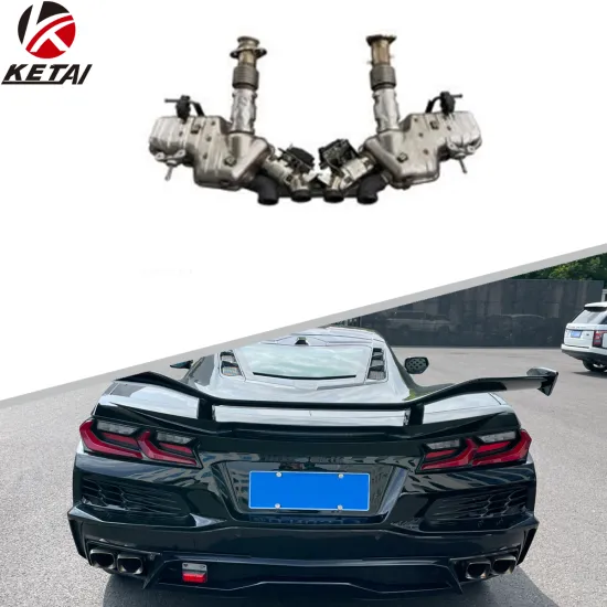 Hot Sale Stainless Steel Header Exhaust for Chevrolet Corvette C8