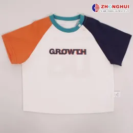 Kids Color Block Raglan Tee