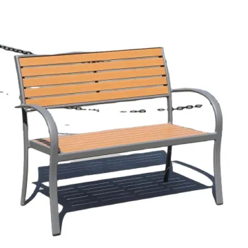 Durable Outdoor WPC Furniture - Plastic Wood Garden Chairs & Bench
