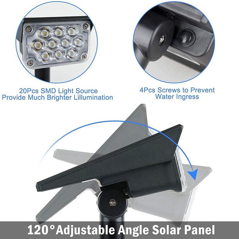 20 Led Solar Spotlight 1