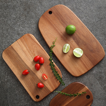 Acacia wood chopping board kitchen wooden food board pizza sushi bread baking cutting board