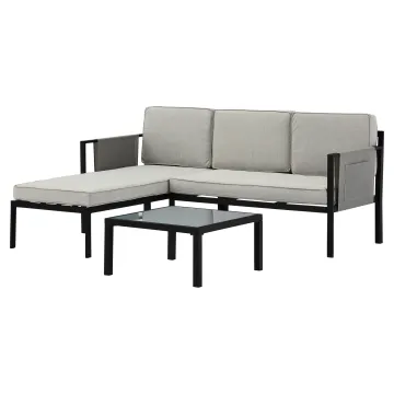 Modern Aluminum Outdoor Patio Furniture for Hotel Garden Lounging