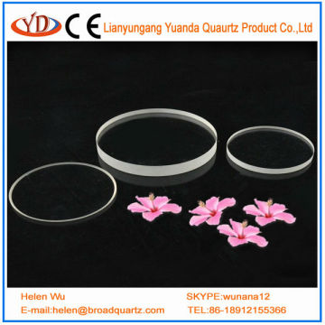 High purity quartz glass slide