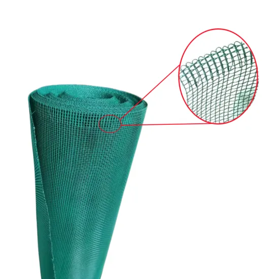 Galvanized Epoxy Coated Woven Window Screen Netting