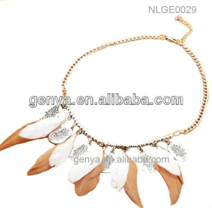 The newest AZTEC feather necklace