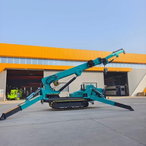 12 -тонной паук Clawler Mobile Crane для подъема