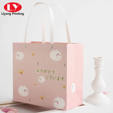 Shopping gift packaging paper bag with logo